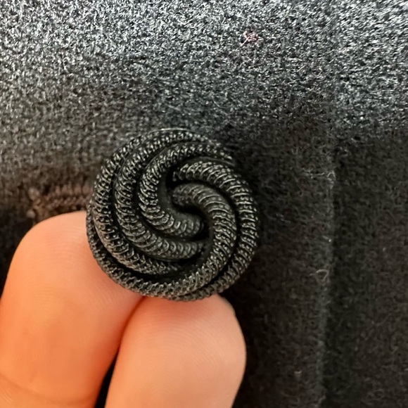 VTG Pendleton 100% Virgin Wool Black Jacket 14 - Picture 3 of 6